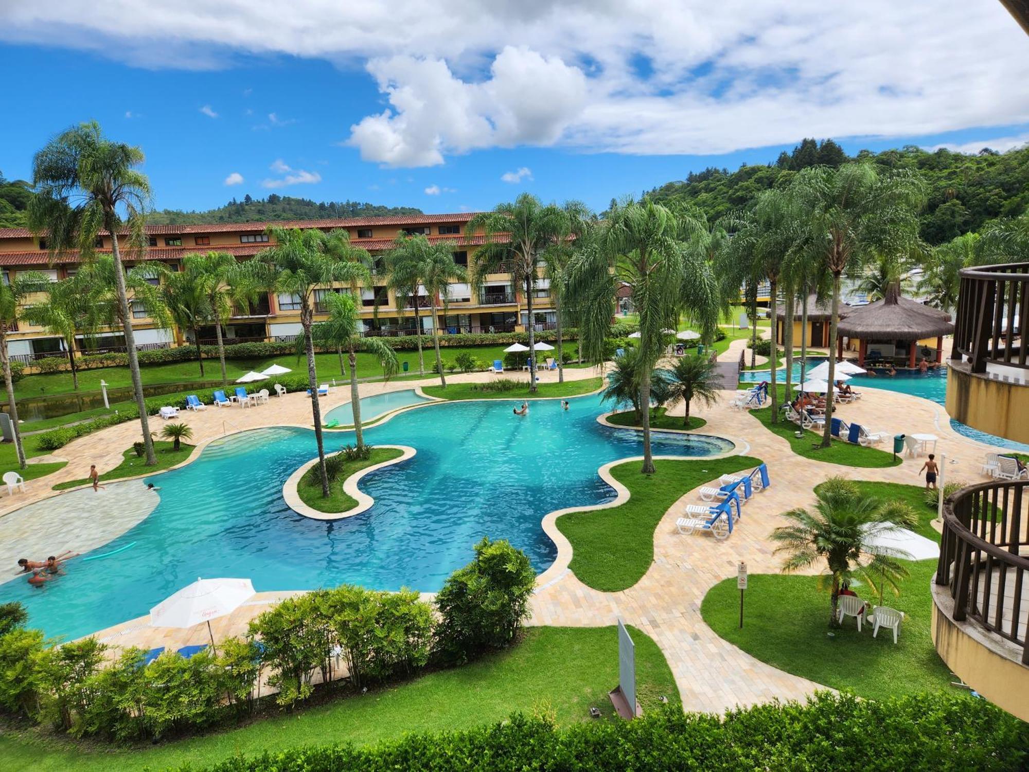 Flat Particular No Resort Em 安格拉杜斯雷斯 外观 照片